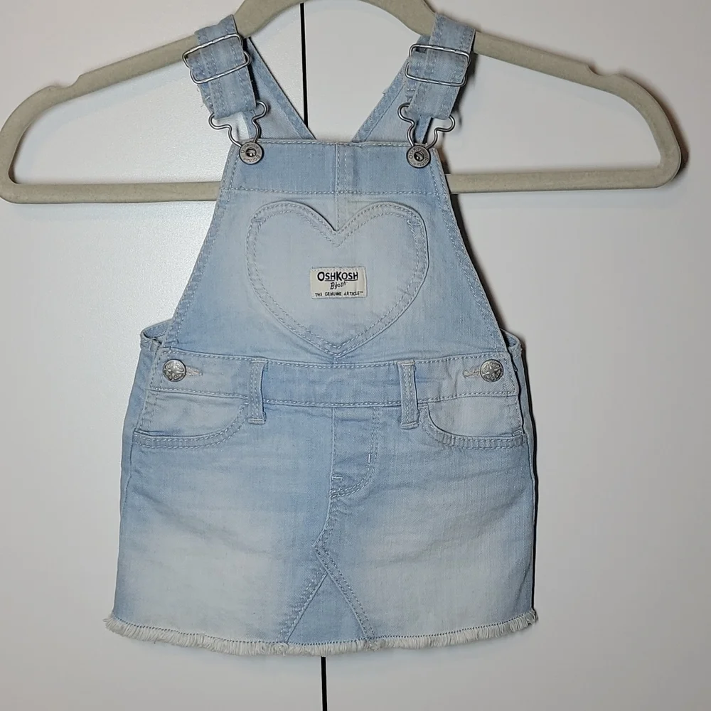 OshKosh 12m Overall Dress BinL